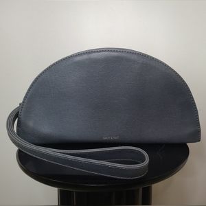🌓Matt & Nat - Dusty Blue Crescent Clutch/ Wristlet